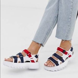 New FILA Disruptor Sandals